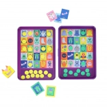 Petit Collage mágneses utazós játék Találd ki, ki vagyok – szörnyek