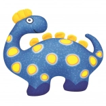 Kék plüss dinoszaurusz 33 cm