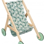 Könnyű fa babakocsi babák számára