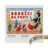 Leporelló könyv Bogárkák a búcsúban 15,5 × 15 cm