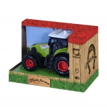 Traktor hanggal és fénnyel