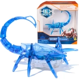 Hexbug Skorpió kék – szenzomotoros, mozgó figura fénnyel