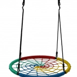 Színes gólyafészek hinta