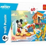 60 darabos puzzle – MICKEY MOUSE: Izgalmas nap Mickeynek és barátainak