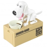 Kutya persely fehér