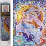 Norimpex 7D gyémántfestés – Szerencsekerék, 30 × 40 cm