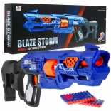 Manuális gyerek blaster BLAZE STORM 8+ zárral és 20 hablövedékkel