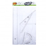 átlátszó geometriai készlet