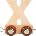 Fa vonat betűkkel - X betű