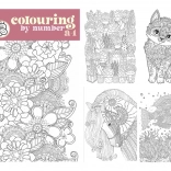 Szám szerinti festés A4 duo ceruzákkal