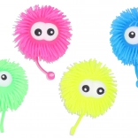 Világító labda szemekkel, 9 cm