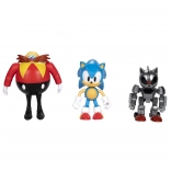 Sonic – 3 darabos figuracsomag, 10 cm