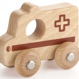 Fából készült mentőautó