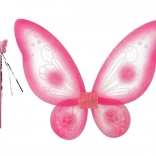 pillangószárnyak varázspálcával gyerekeknek, 2 szín