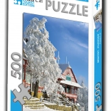 Beskidek Pustevny puzzle 500 darabból – turista kiadás