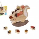 Bino egyensúlyozó játék – fa mókus