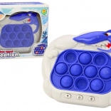 Pop-It Konzol Cápa Fények Hangok Kék