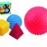 LITTLE HERO szenzoros geometriai formakészlet, 4 db