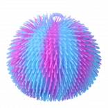 Antistressz puffer labda fénnyel 18 cm