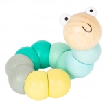 Motoros játék hernyó Türkiz