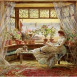 Anatolian Ablaknál olvasás puzzle 1000 darab