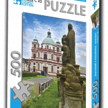 Jablonné v Podještědí – bazilika, turisztikai kiadás, 500 darabos puzzle