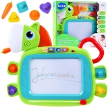 Színes mágikus tábla ló alakban pecsétekkel