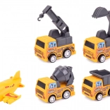 Kis Építőipari Gépek és Visszahúzós Repülőgépek Készlete