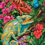 Puzzle Színes kaméleonok 1000 darabos