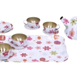 Fém teás készlet gyerekeknek