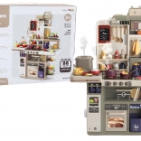 Gyermek konyha fényekkel, hangokkal és gőzzel, 88 darab