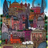 Puzzle Gibsons Kilátás Londonra 500 darab