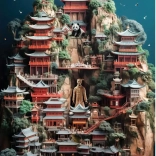 ANATOLIAN Puzzle Kína 1000 darabos