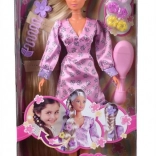 Steffi baba virágos hajjal