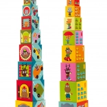 DJECO Közlekedési Eszközök Kockák