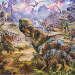 Gyermek puzzle 300 darabos 2D Dinoszauruszok