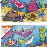 Fa Beillesztőjáték Tengeri Világ