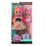 L.O.L. Surprise O.M.G. Neonlicious baba – divatbaba kiegészítőkkel