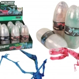 nyitható dinoszaurusz tojás kristályfigurákkal