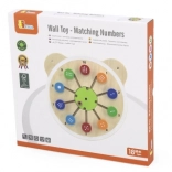 VIGA fa fali tábla – számok párosítása, FSC, Montessori