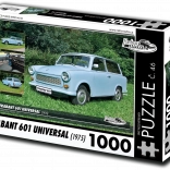 Puzzle Retro-Autók Trabant 601 Universal 1000 darab