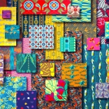 Élvezze a puzzle design színeit 1000 darabban