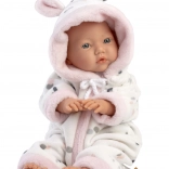 Realizmus baba kisbaba LITTLE BABY puha textil testtel 32 cm