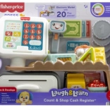 beszélő Fisher‑Price pénztárgép szkennerrel és Smart Stages funkcióval (cz/sk/eng/hu/pl)