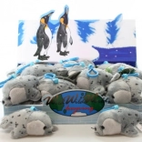 Plüss fóka – kulcstartó