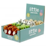 Plüss dinoszaurusz kulcstartó 10 cm