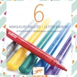 Djeco csillogó filcek