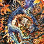 Cobble Hill puzzle Abby és sárkánya 1000 darabos