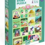 DJECO puzzle Három kismalac 35 darab