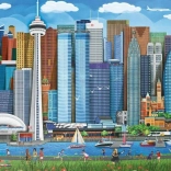 Puzzle Piknik Torontóban 1000 darab